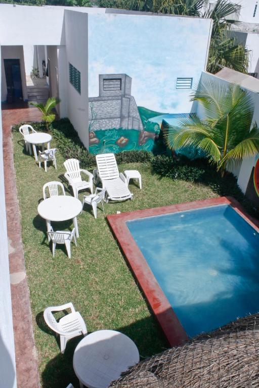 פלאייה דל כרמן Hostal Vive La Vida מראה חיצוני תמונה