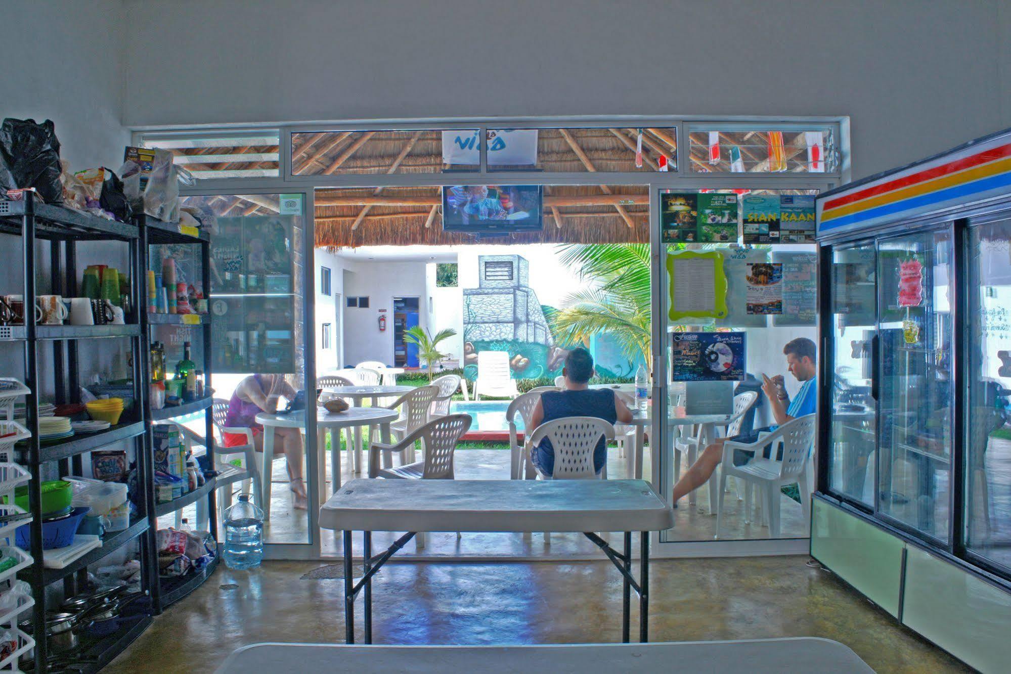 פלאייה דל כרמן Hostal Vive La Vida מראה חיצוני תמונה